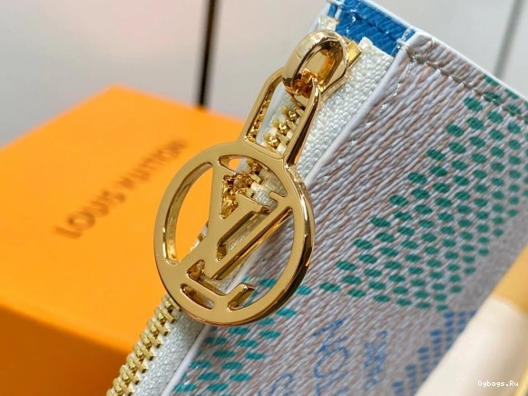 VUITTON LOUIS Holder-12*8*0.8cm Romy Card 0402